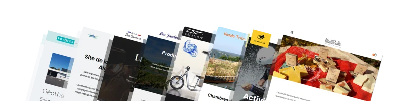Sites web créés par Webalors
